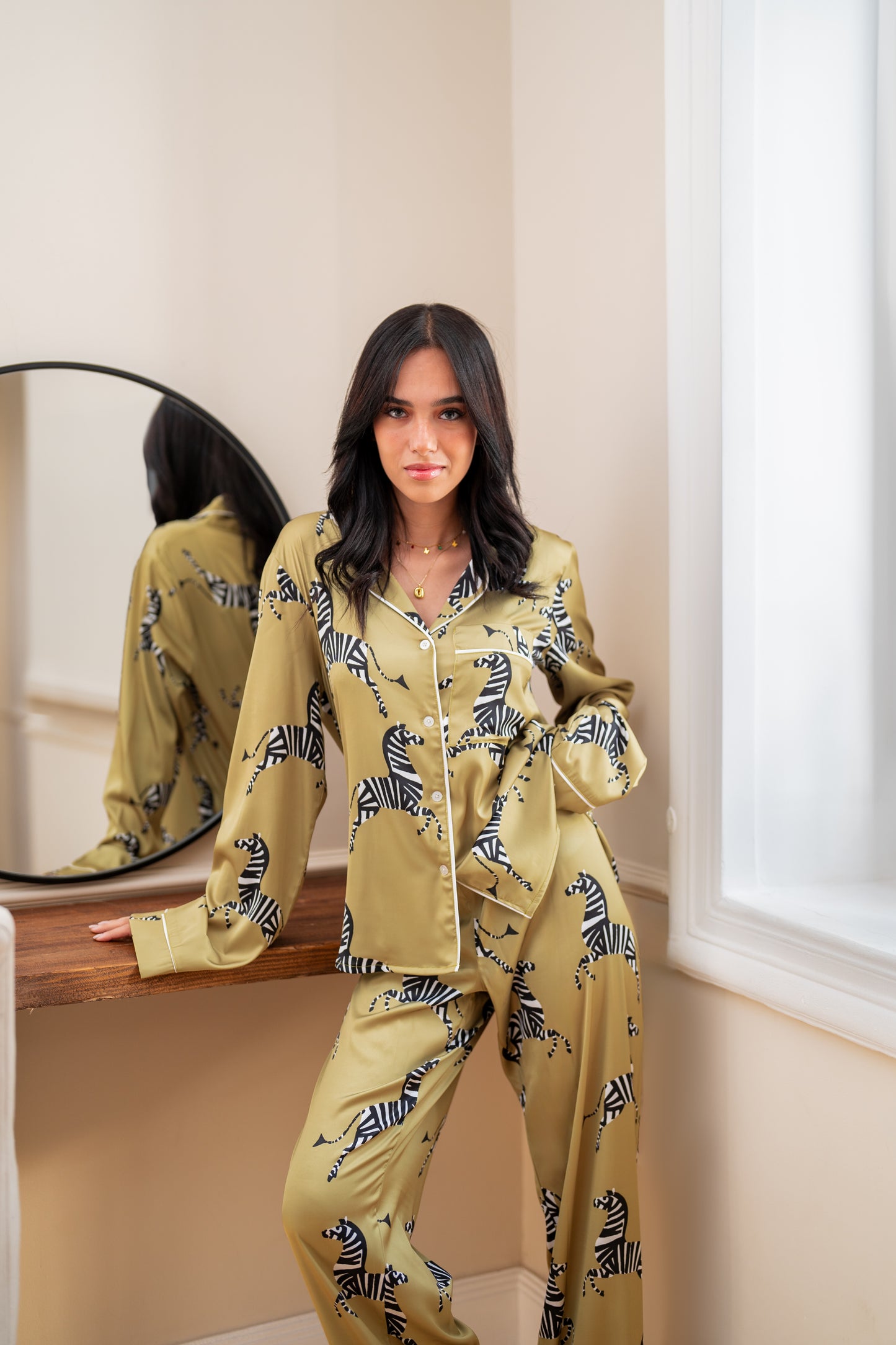 Zebra Printed PJ