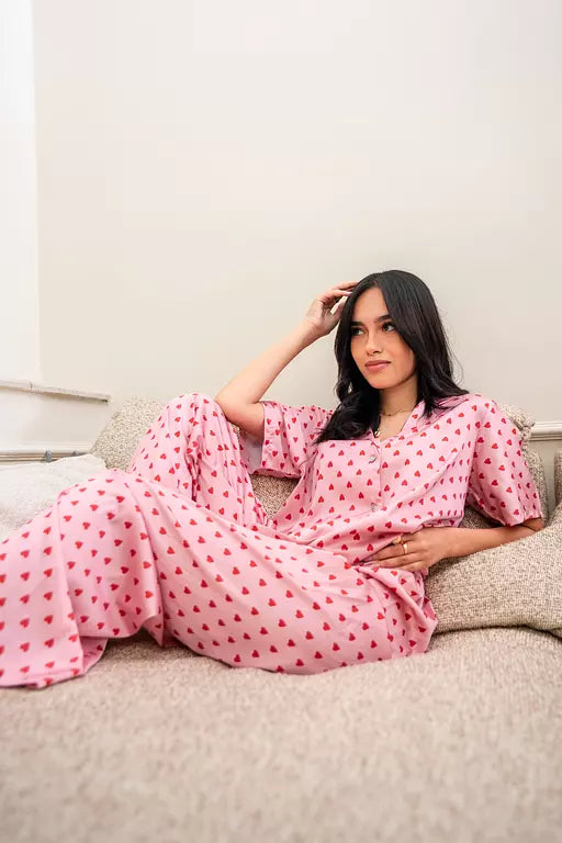Hearts Pink PJ
