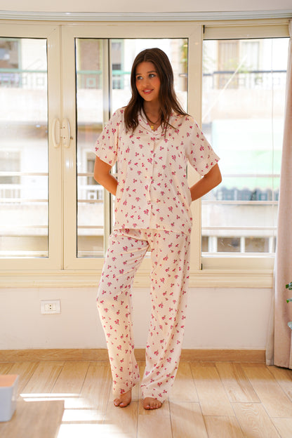 Pink Bloom PJ in pants