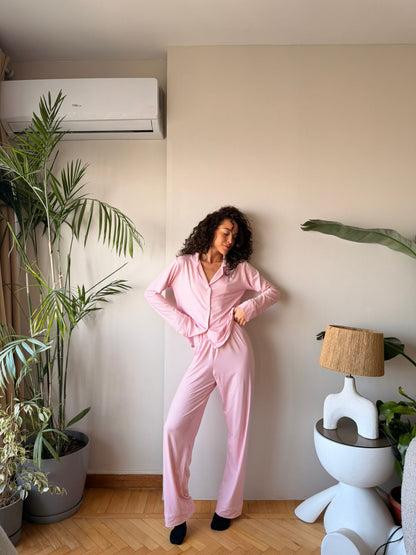 Pink striped pj